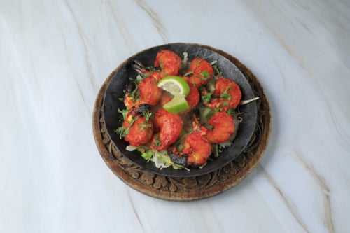 Jhinga Shahi Tandoori Garnelen
