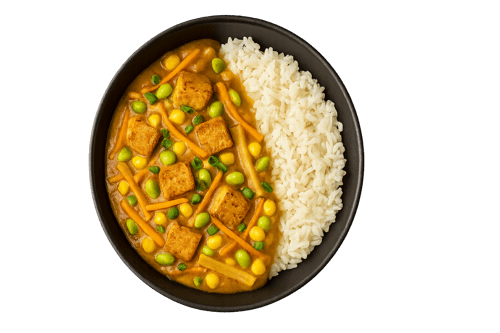 Kare Raisu (japanisches Curry) mit Tofu / leicht scharf