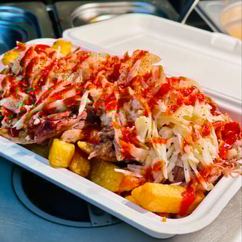 Pulled Pork Loaded Fries -Chef