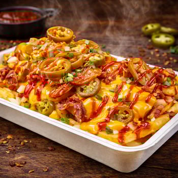 Pulled Pork Loaded Chili Cheese Fries Pulled Pork Loaded Chili Cheese Fries