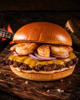 Surf N Turf Smash Burger Surf N Turf Smash Burger