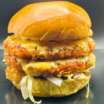 Double Buffalo Cheese Burger