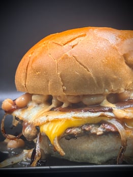 🍳 Egg & Speck Smashburger – unser Western-Highlight!