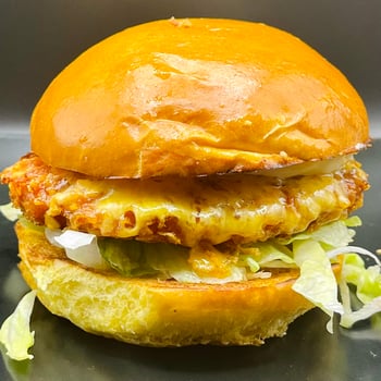 Buffalo Chicken Cheese Burger
