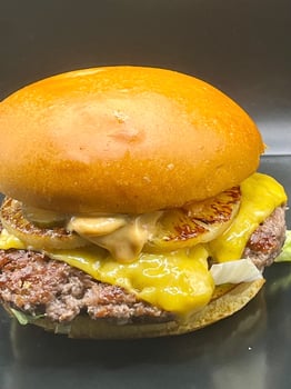 Hawaii Beef Cheese Burger