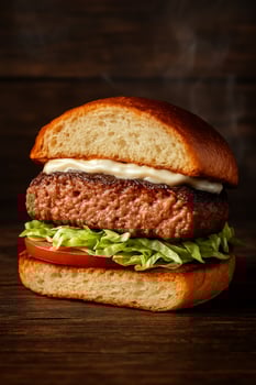 Planty Veggie Cheese Burger
