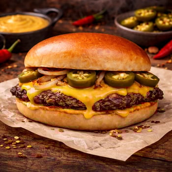 Chili Cheese Smashburger Chili Cheese Smashburger