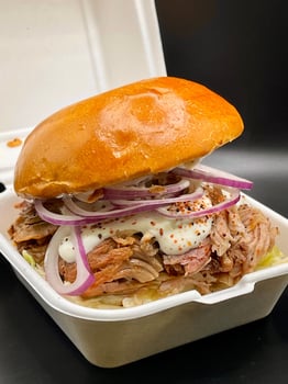 Pulled Pork Chef Burger
