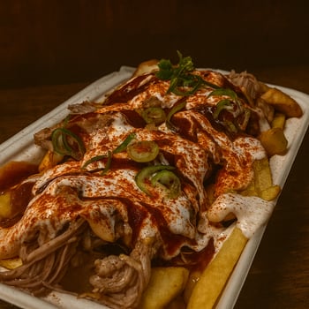 Pulled Pork Loaded Fries Pulled Pork Loaded Fries