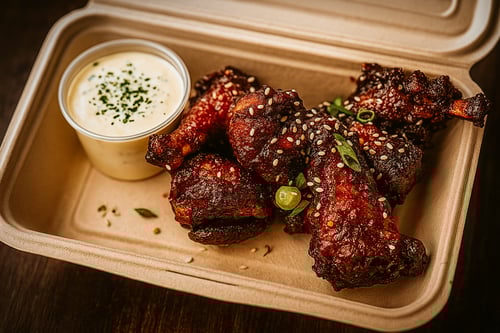 Smoky BBQ Chicken Wings Smoky BBQ Chicken Wings