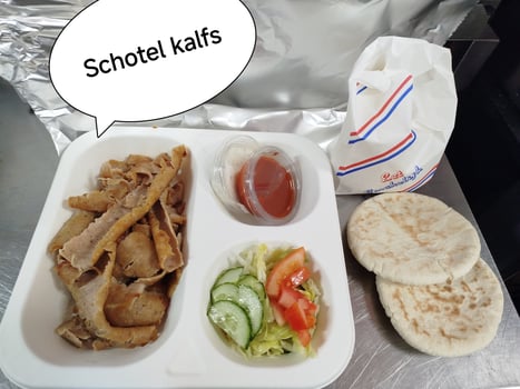 Schotel kalfsdöner Schotel kalfsdöner