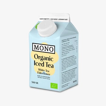 MONO Organic Iced Tea White Tea Elderflower 0,5l MONO Organic Iced Tea White Tea Elderflower 0,5l