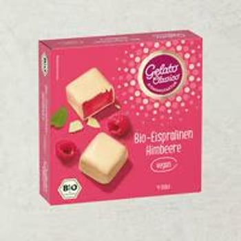 Bio Eispralinen Himbeere Bio Eispralinen Himbeere
