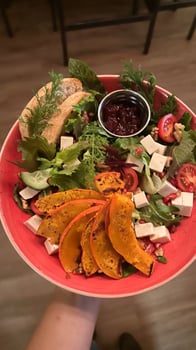 Salat Vogelwild (vegan)