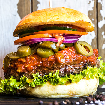 Die Scharfe Wilma Burger (170gr)