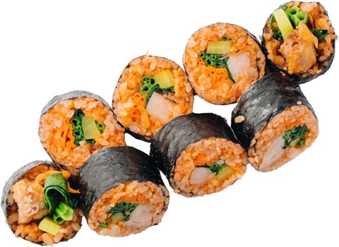 KimChi Chicken Kimbab