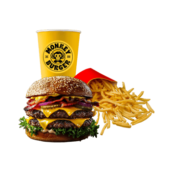 Terminator Burger als Menü Terminator Burger als Menü