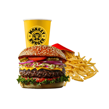 Amerikano Burger als Menü Amerikano Burger als Menü