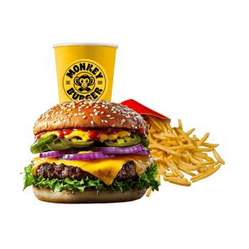 Chili Cheese Burger als Menü Chili Cheese Burger als Menü