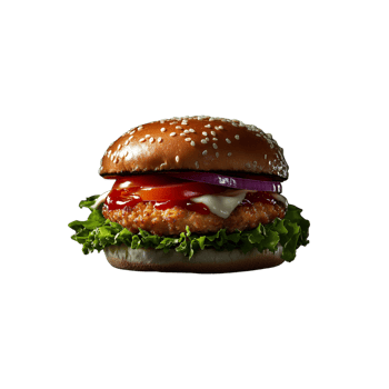 Green Crispy Burger Green Crispy Burger