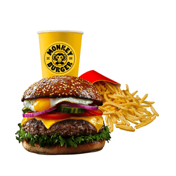 Sucuk Royal Burger als Menü Sucuk Royal Burger als Menü