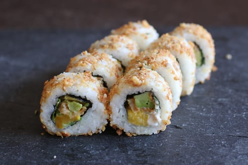 inside out Vegan Exotic Roll