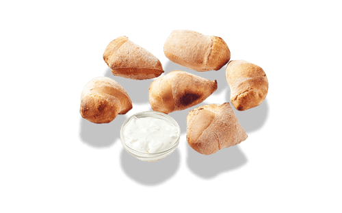Pizzabrötchen 6 St. mit Tzatziki