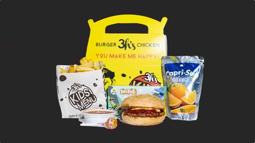 Kids Menü Hamburger 