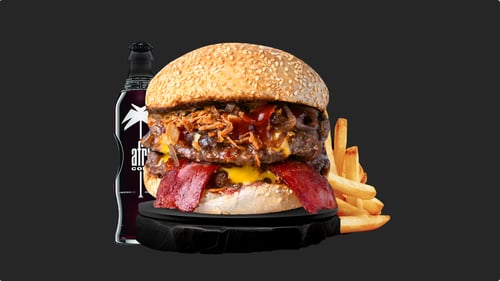 3h's-Burger als Menü