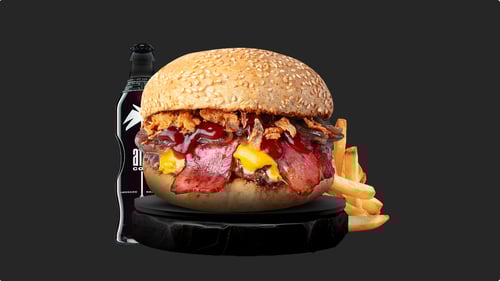 3h's-Burger Small als Menü