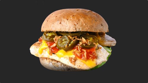 Chili-Chicken-Burger