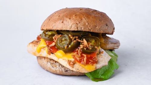 Chili Chicken Burger