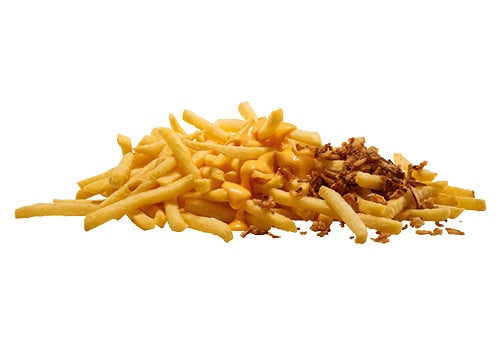 Cheesy Onion Fries