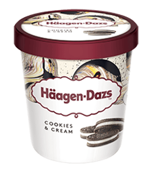 Haagen-Dazs Cookies & Cream 