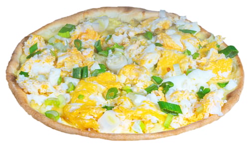Rührei Pizza 26cm <sup>F,S,V</sup> Rührei Pizza 26cm <sup>F,S,V</sup>