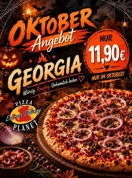 Pizza Georgia solo 26cm