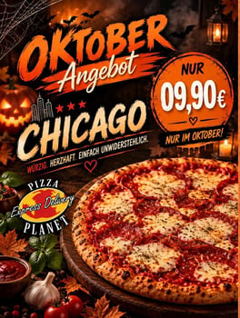 Pizza Chicago Solo 25cm<sup>F</sup>