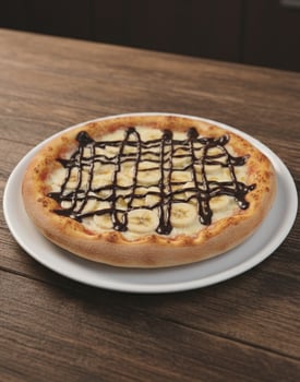 Pizza Crazy Banana family 40cm