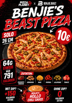 Pizza Benjies Beast solo 26cm