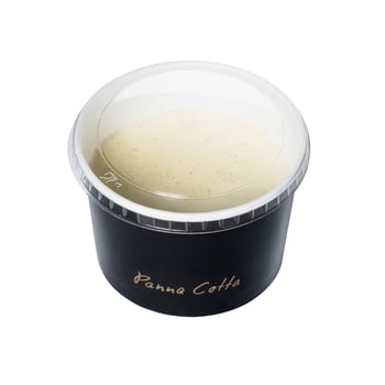 Panna cotta al lampone