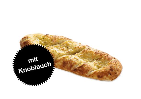 Pizzabrot mit Knoblauch