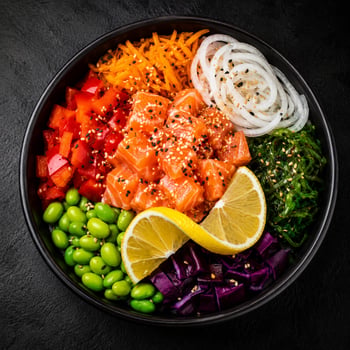 Poké Bowl Lachs (802) Poké Bowl Lachs (802)