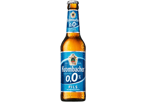 Krombacher Pils 0,0 Alkoholfrei 24x0,33l Krombacher Pils 0,0 Alkoholfrei 24x0,33l