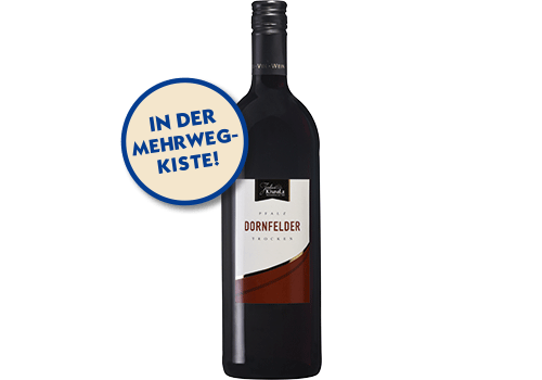 Julius Kimmle Dornfelder rot trocken 6x1,0l Julius Kimmle Dornfelder rot trocken 6x1,0l