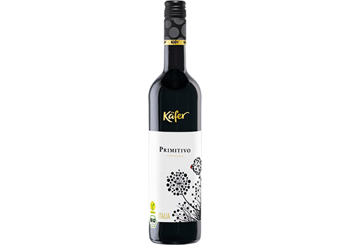 Käfer Primitivo trocken Bio Vegan 0,75l Käfer Primitivo trocken Bio Vegan 0,75l
