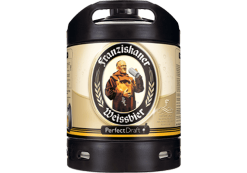 Franziskaner Weissbier Hefe Hell vom Fass 6,0l Franziskaner Weissbier Hefe Hell vom Fass 6,0l