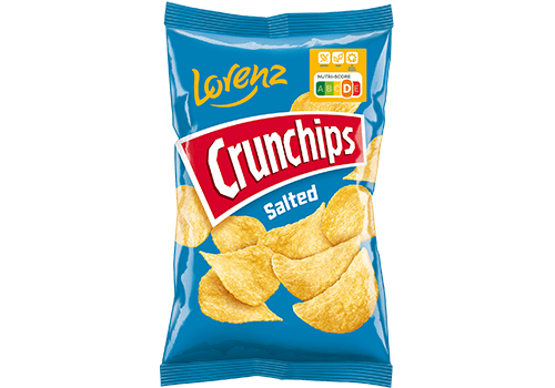 Lorenz Crunchips Salted 150g