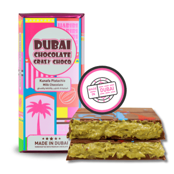 Dubai chocolade pistacho kunafa, 180 gram Dubai chocolade pistacho kunafa, 180 gram