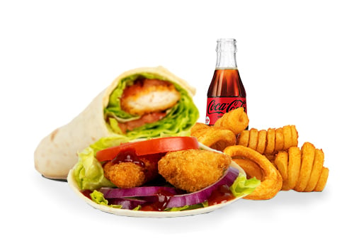 Wrap BBQ Crispy Chicken Menu Wrap BBQ Crispy Chicken Menu
