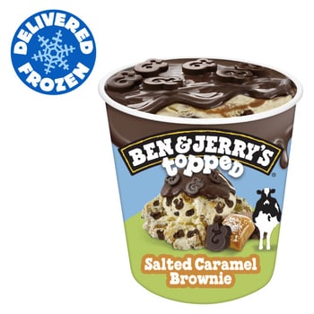 Topped Salted Caramel Brownie (438ML)